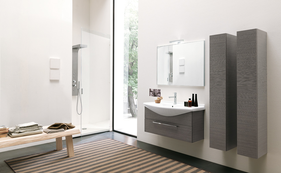 arredobagno finitura larice
