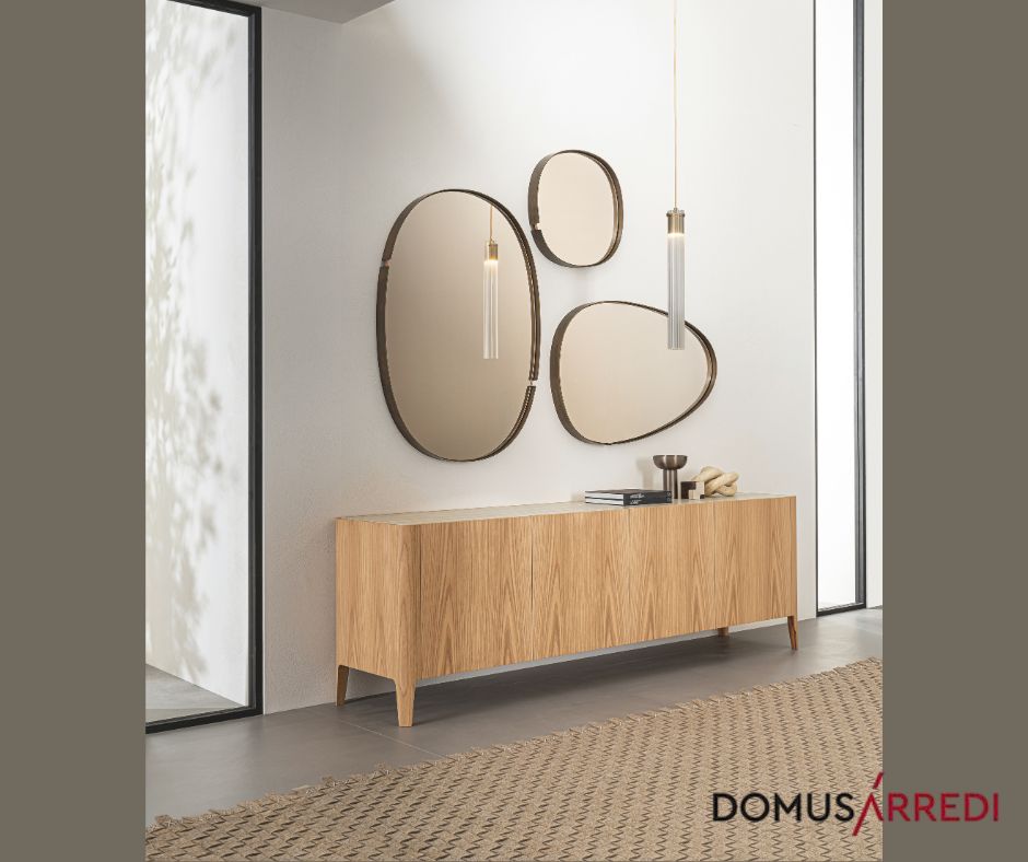 credenza twood riflessi rovere nodato