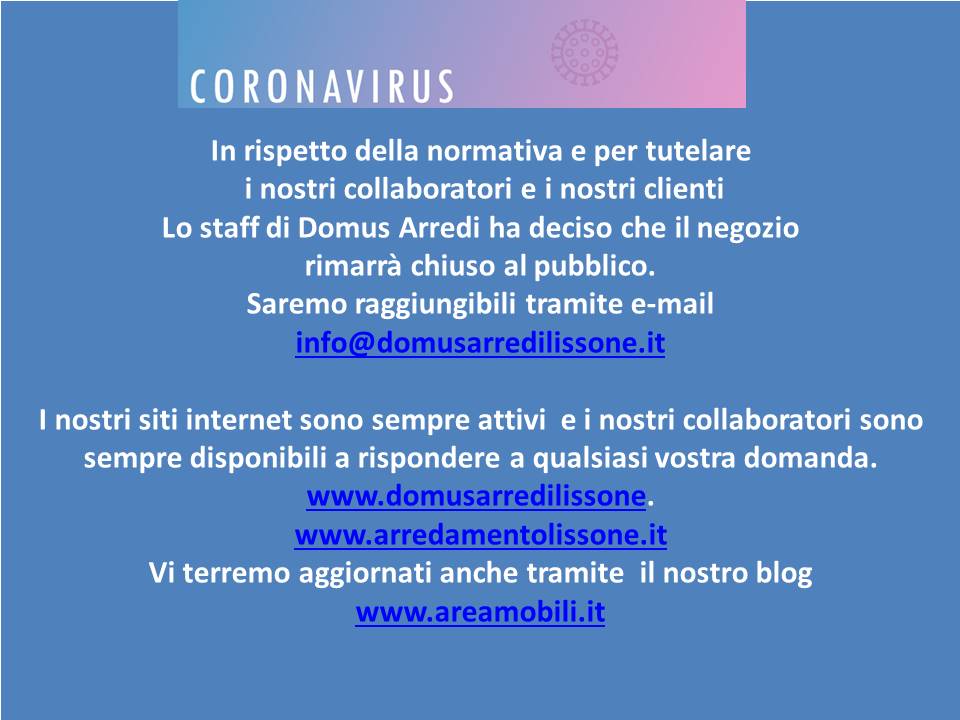 IL NEGOZIO E' CHIUSO - FERMIAMO IL CORONAVIRUS TUTTI INSIEME - 