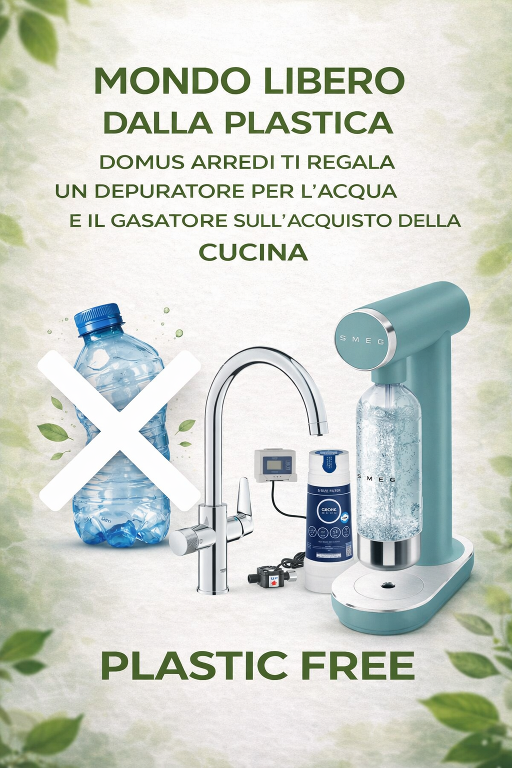 PROMO GREEN DOMUS ARREDI VENETA CUCINE: ACQUA A KM ZERO